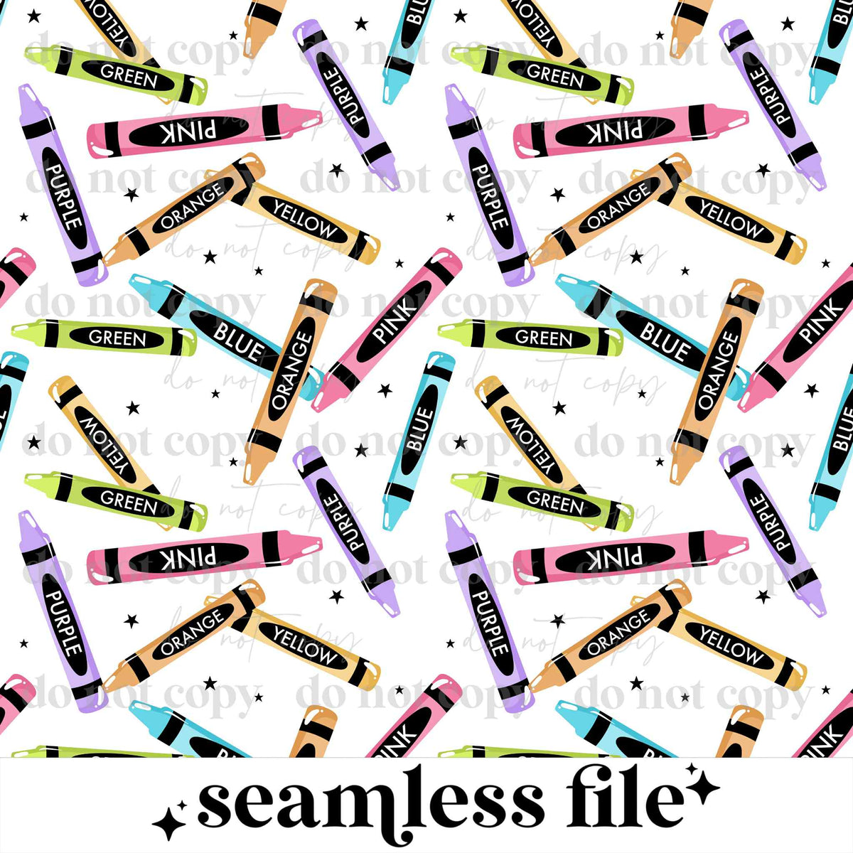 Crayons Seamless