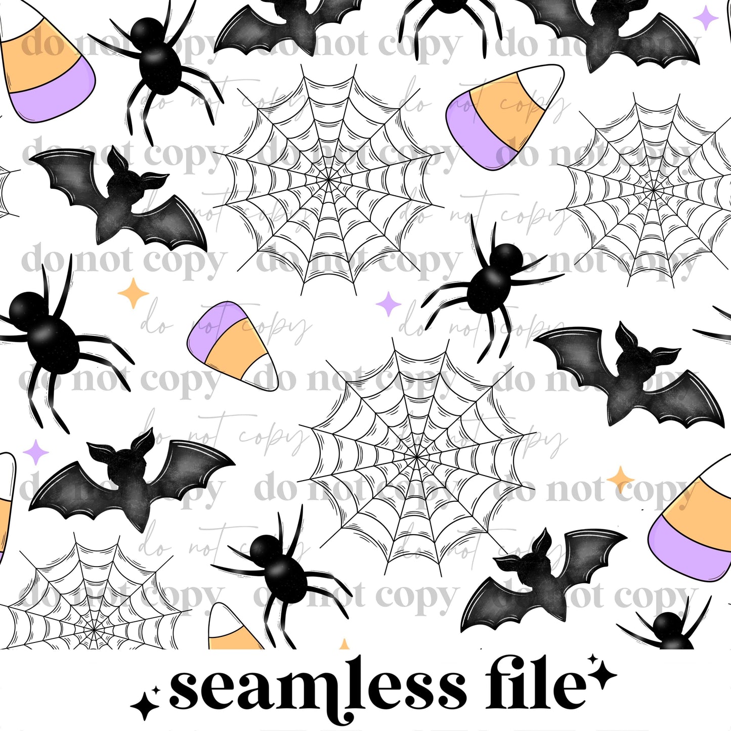 Spooky Things Seamless