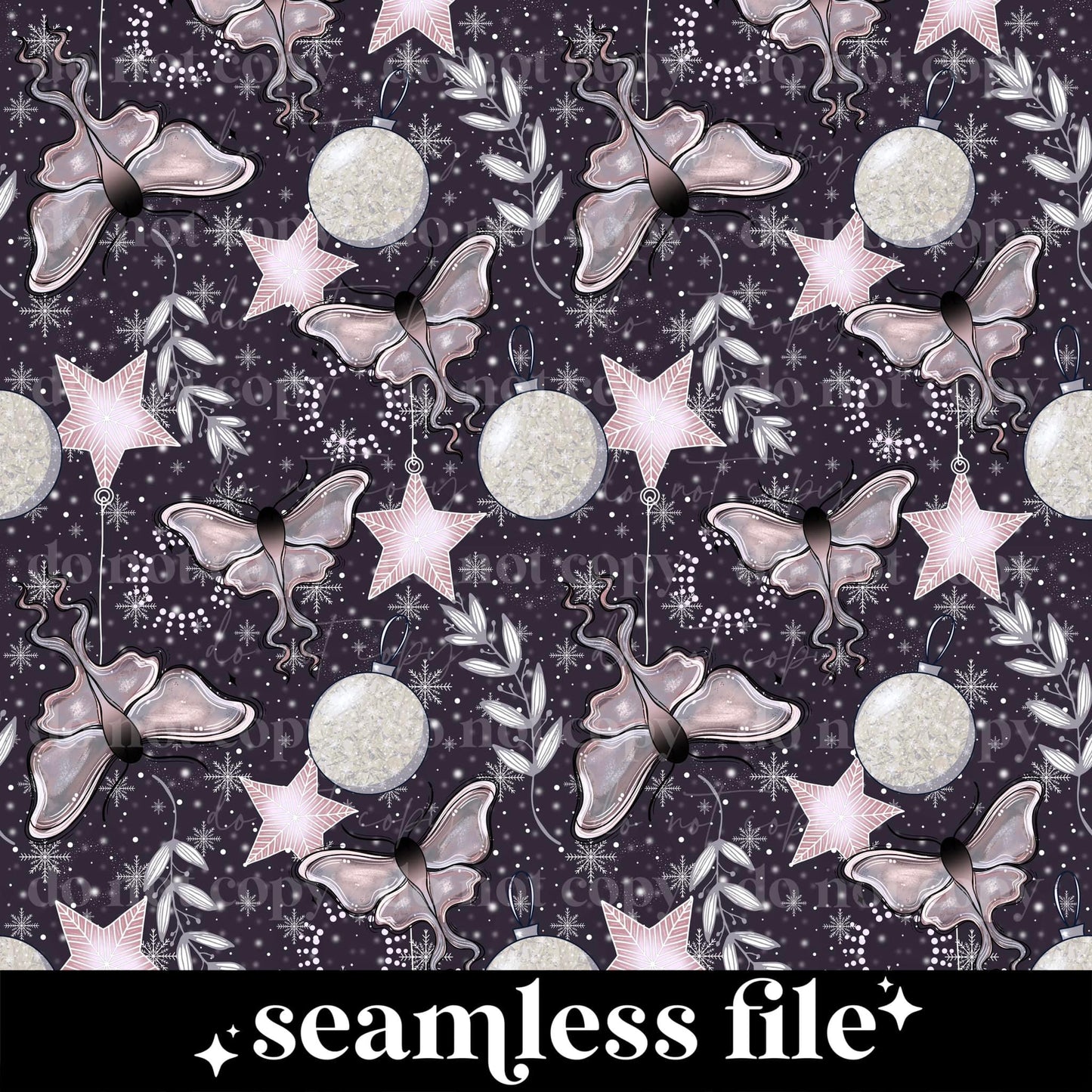mystical christmas Seamless