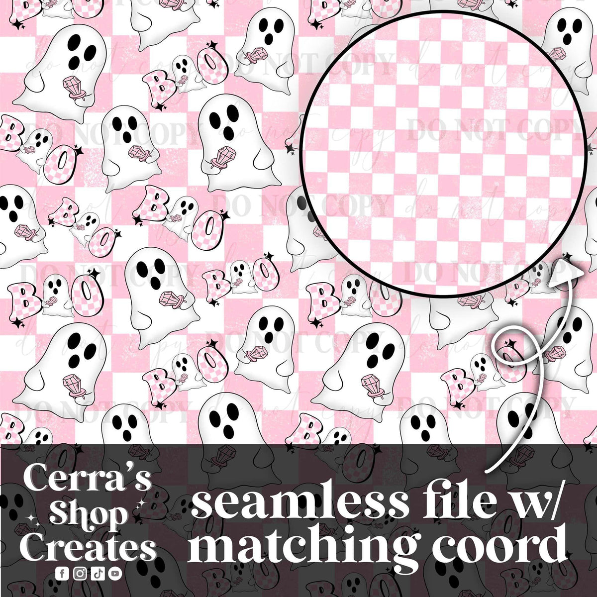 Boo seamless + matching coord