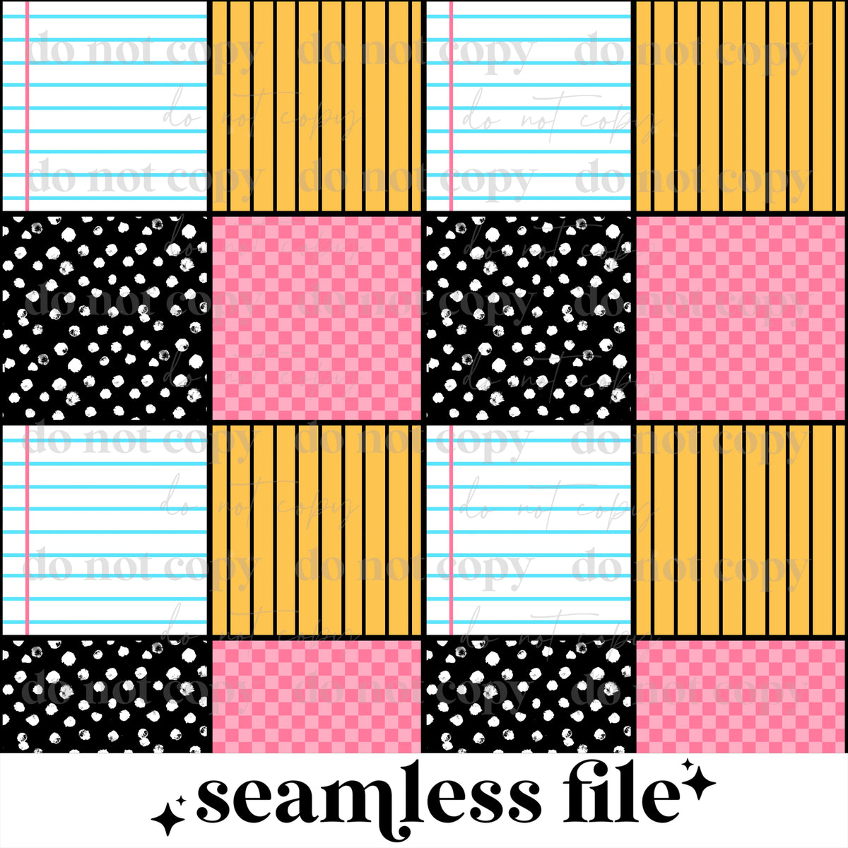 School (girl) Seamless Coord