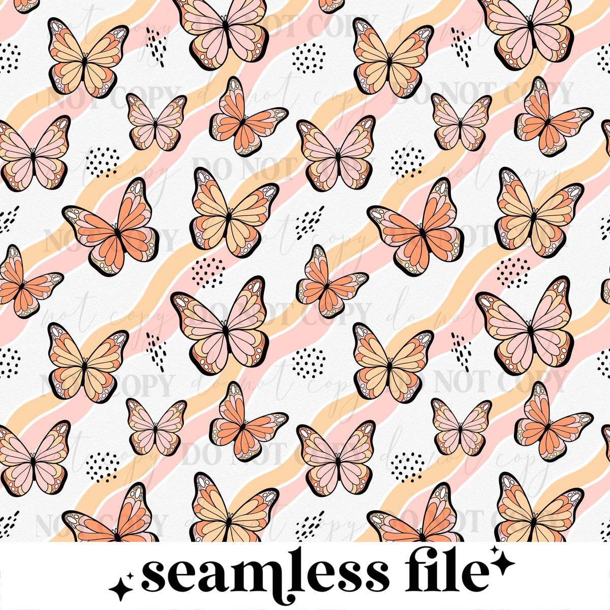 Butterfly Wave Seamless