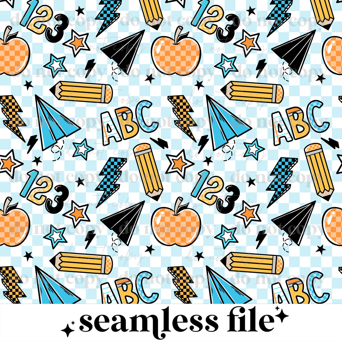 School (boy) Seamless