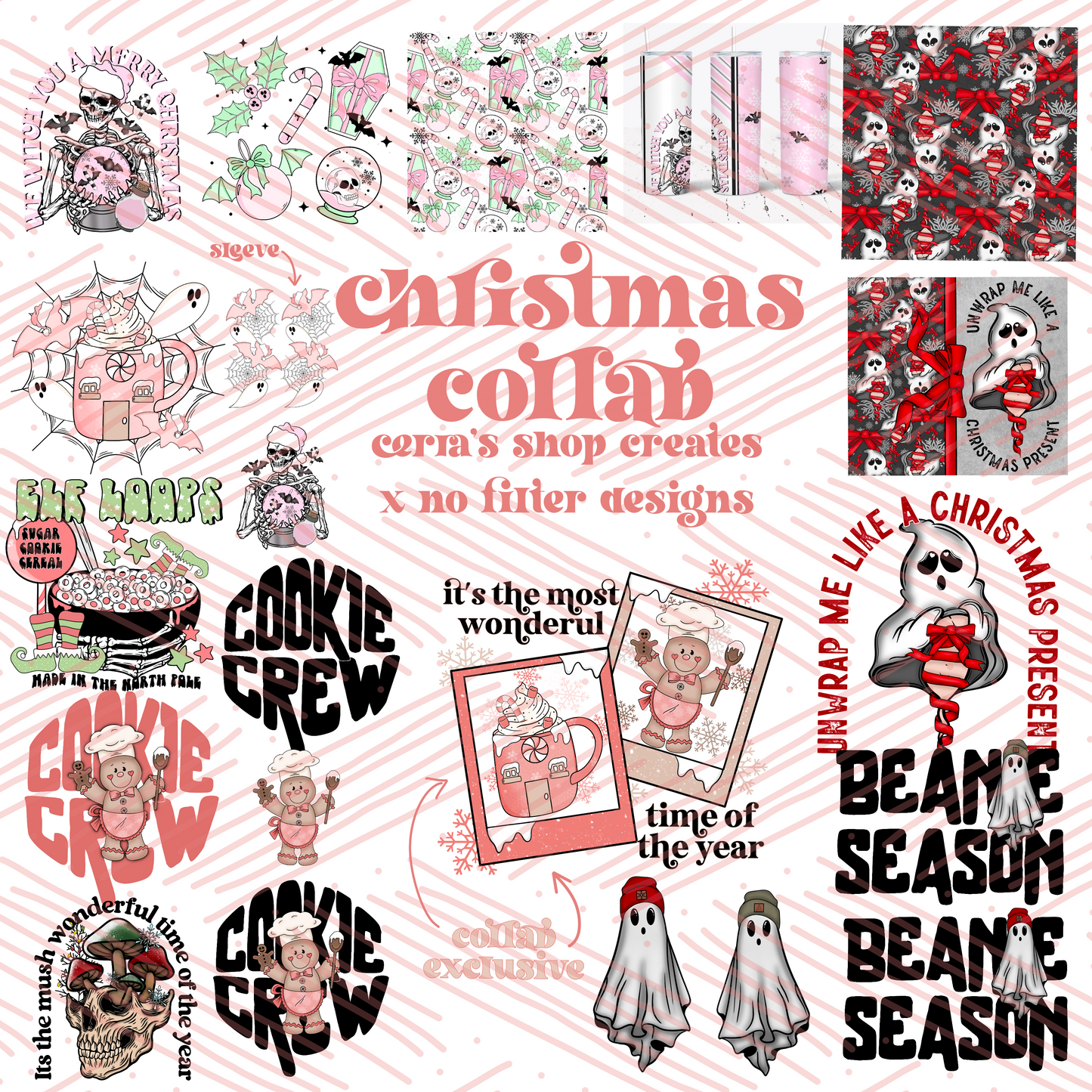 Christmas Collab with No Filter Designs