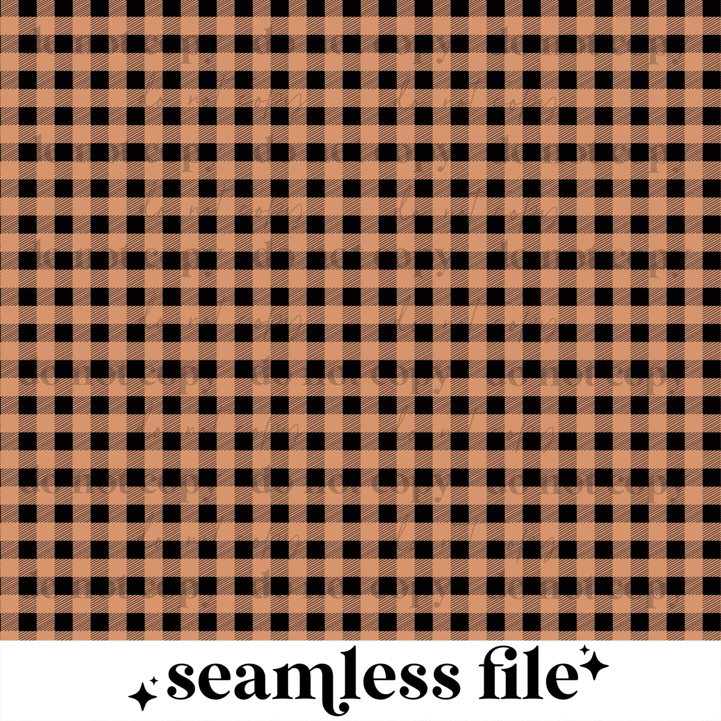 Tan plaid Seamless