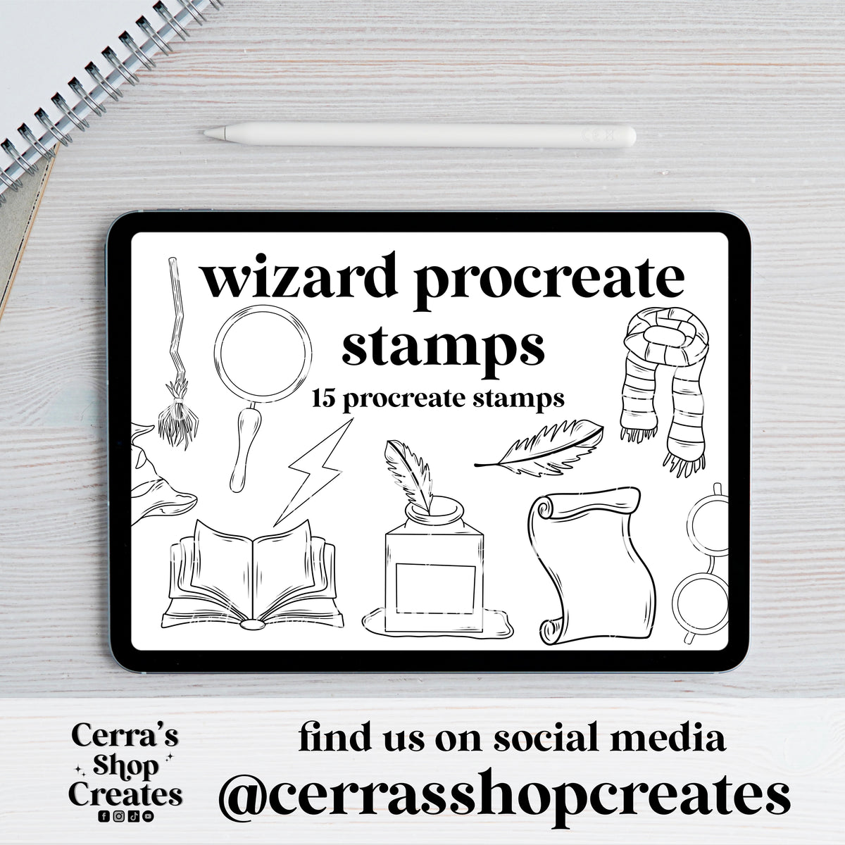 Wizard Magic Procreate Brush Set