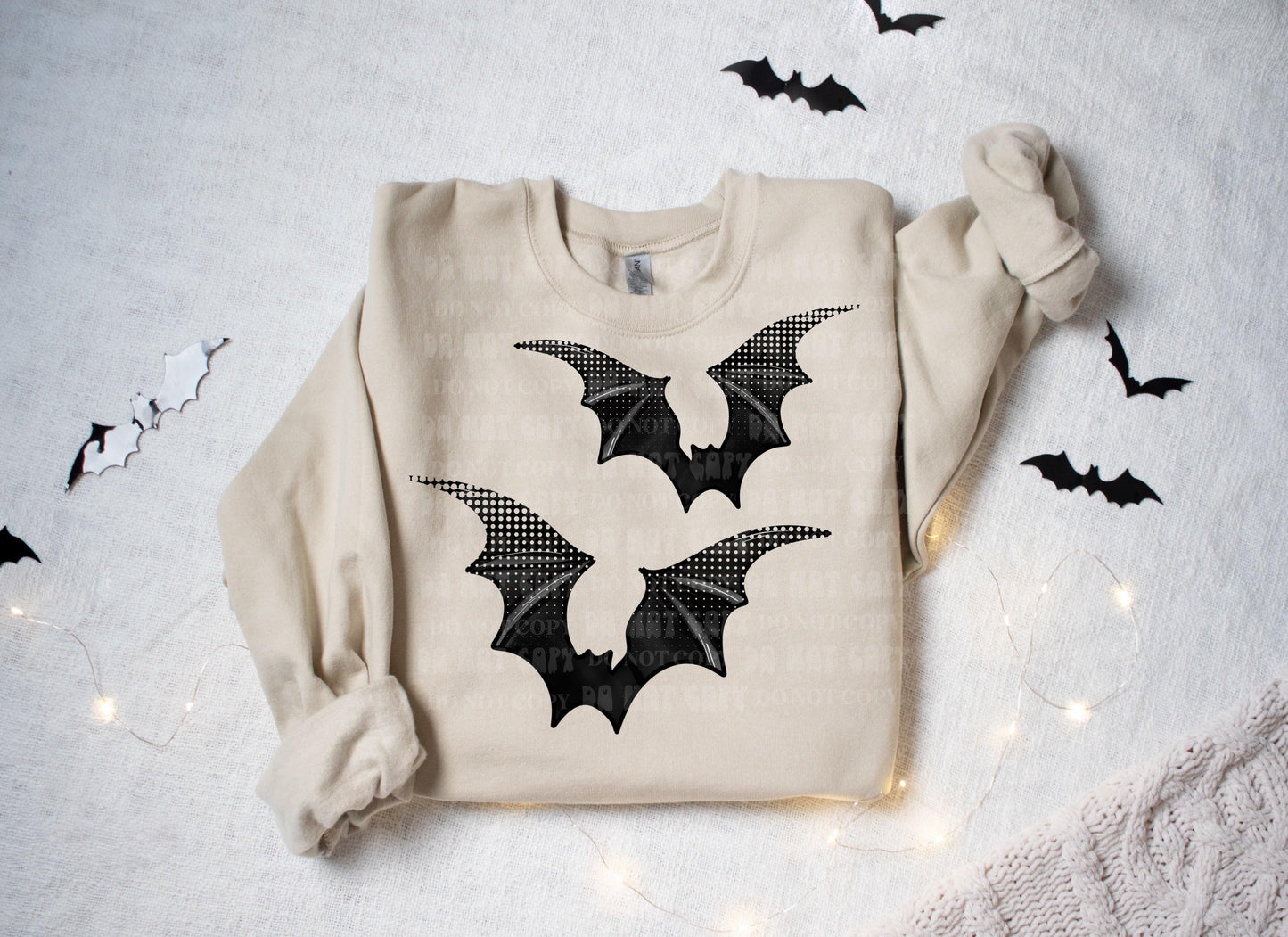 Halftone bats Png