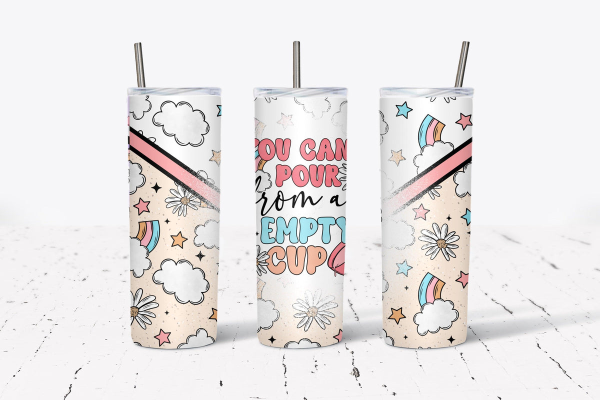Empty Cup Tumbler Wrap