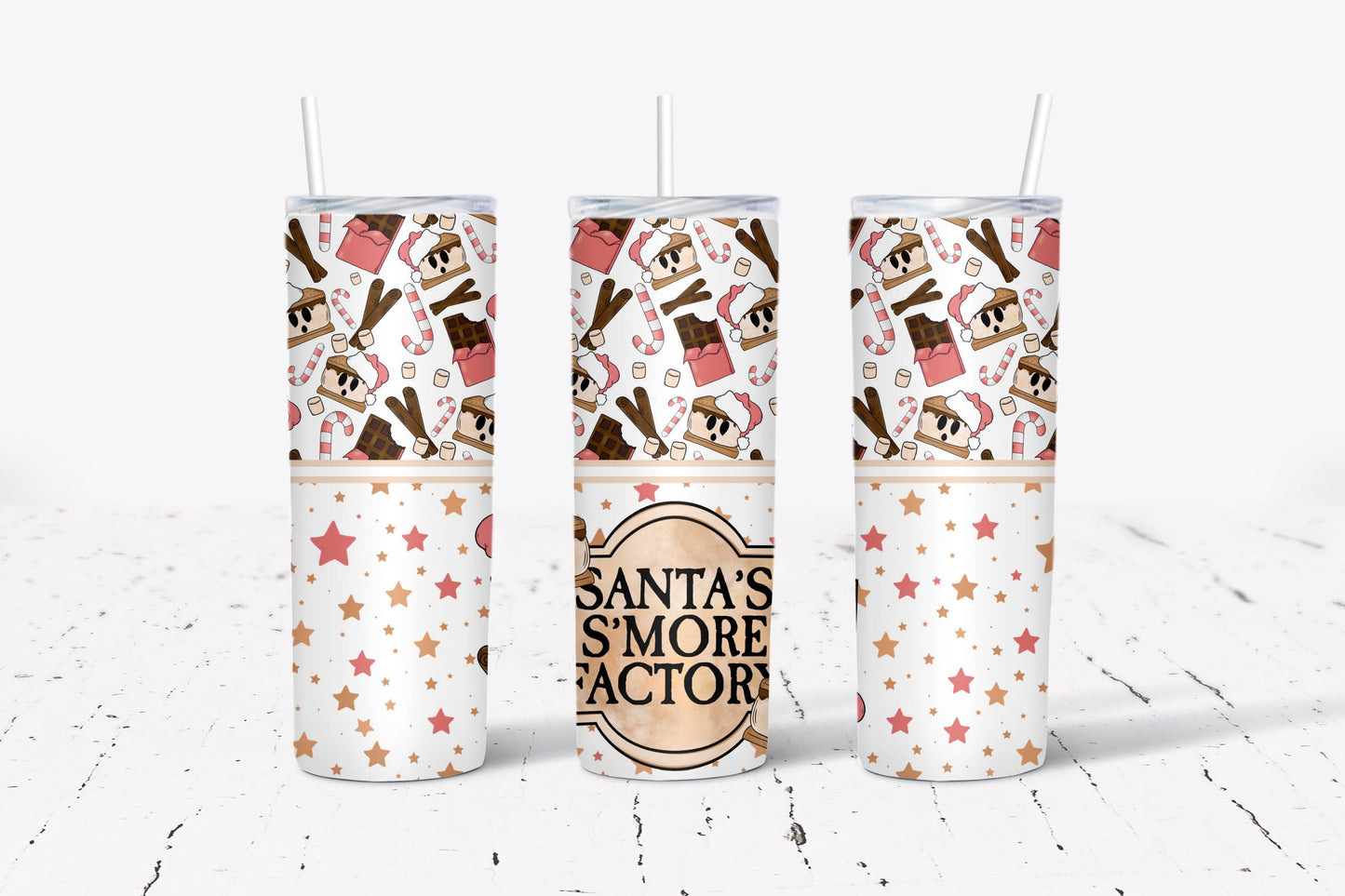 Santa Smore's Tumbler Wrap