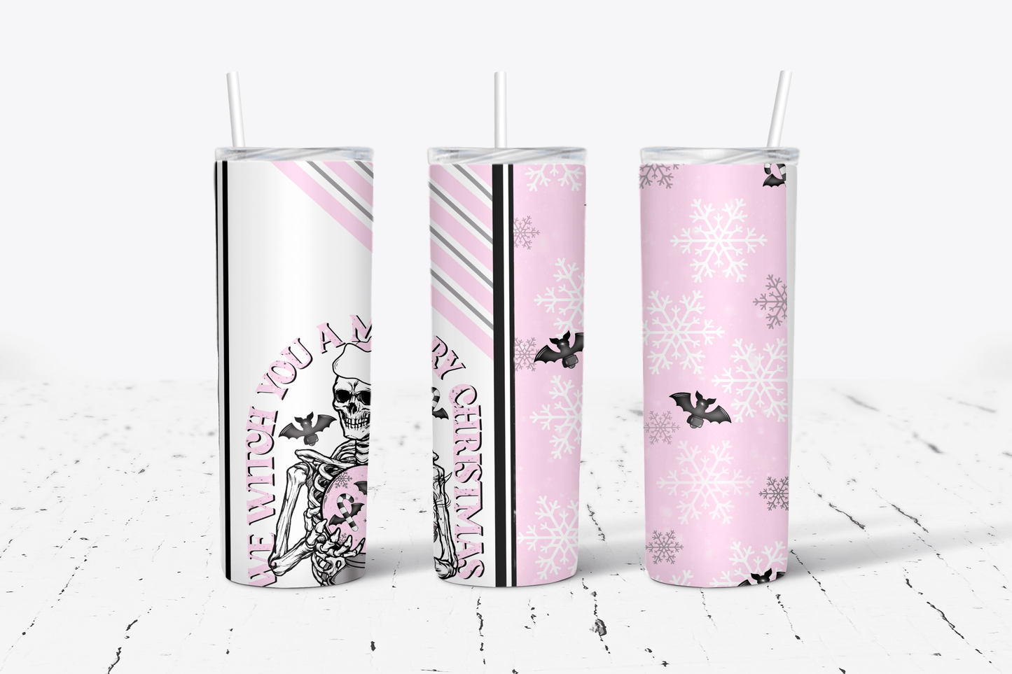 Witch You A Merry Christmas Tumbler Wrap