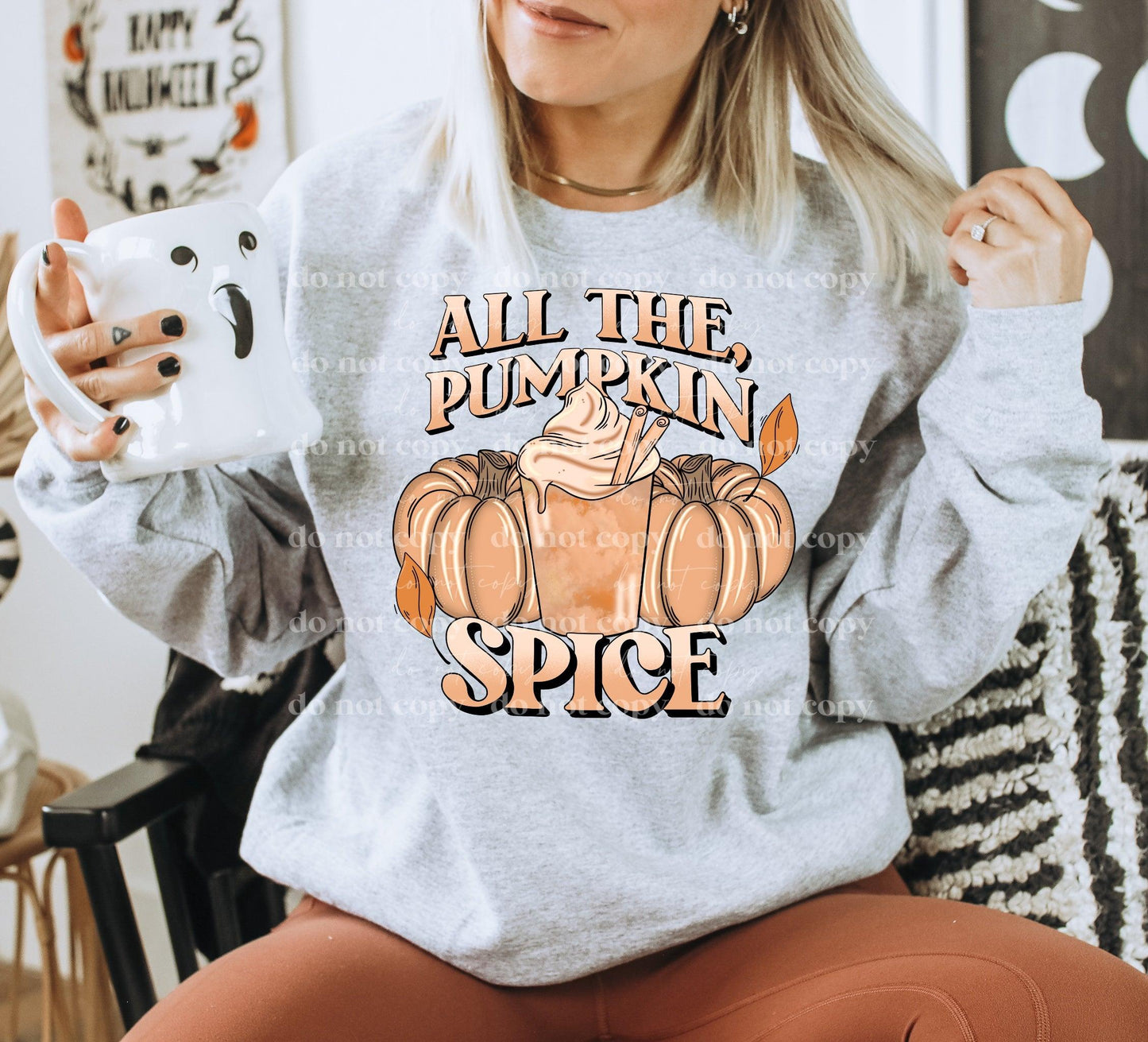 All the pumpkin spice PNG
