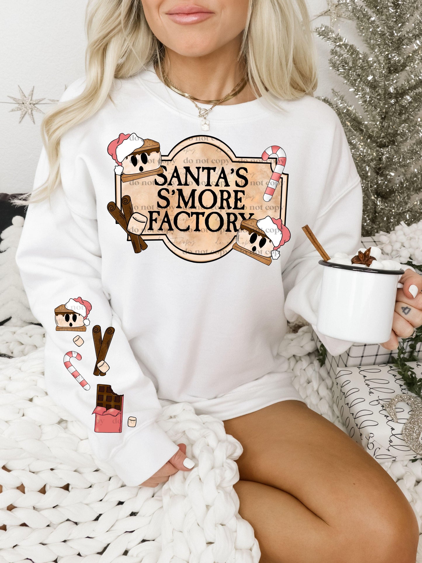 Santa S’more PNG