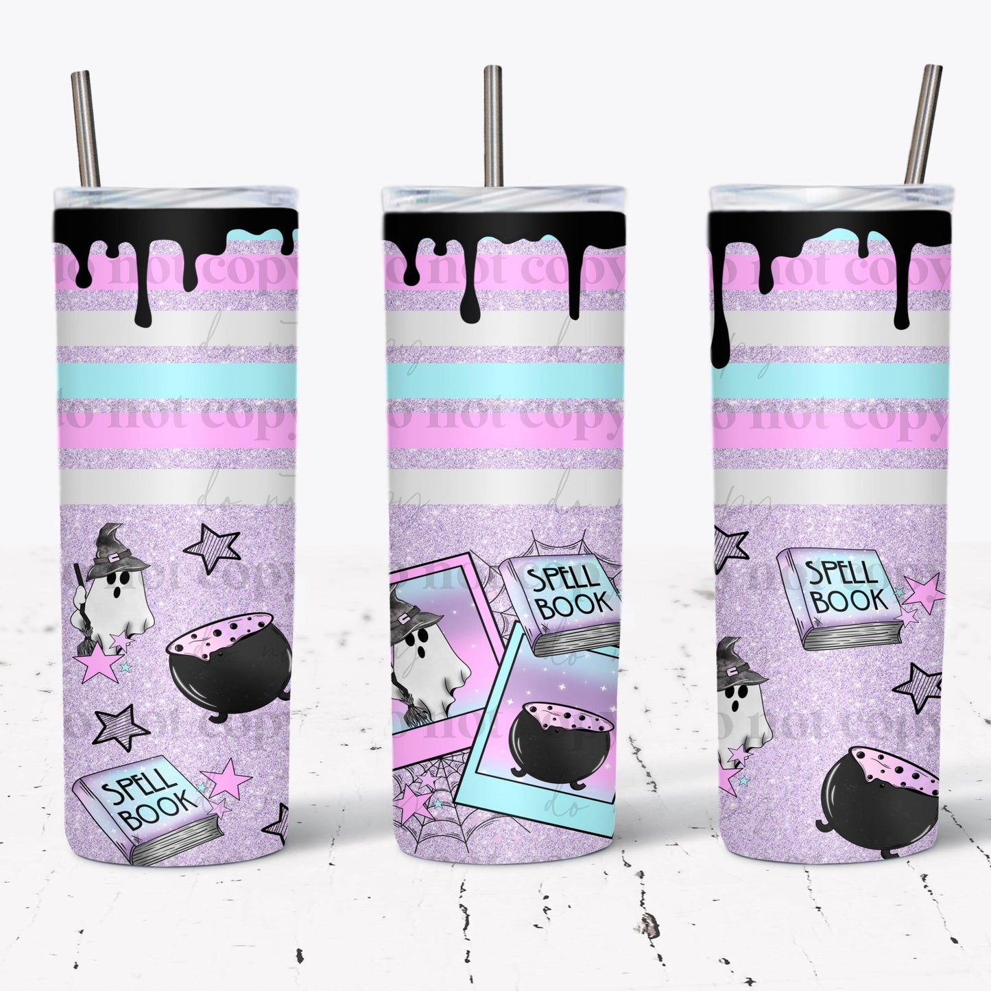 Spell Book Tumbler Wrap