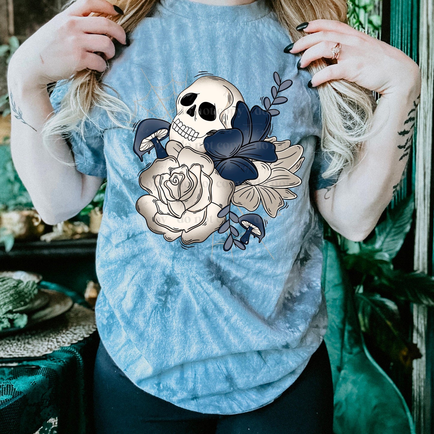 Spooky Skull PNG