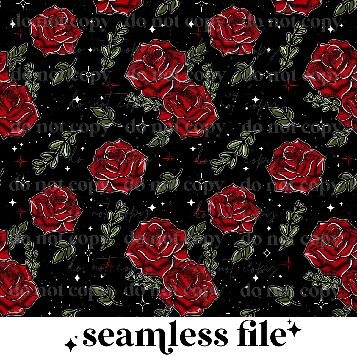 Roses Seamless