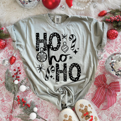 Ho Ho Ho Single Color PNG