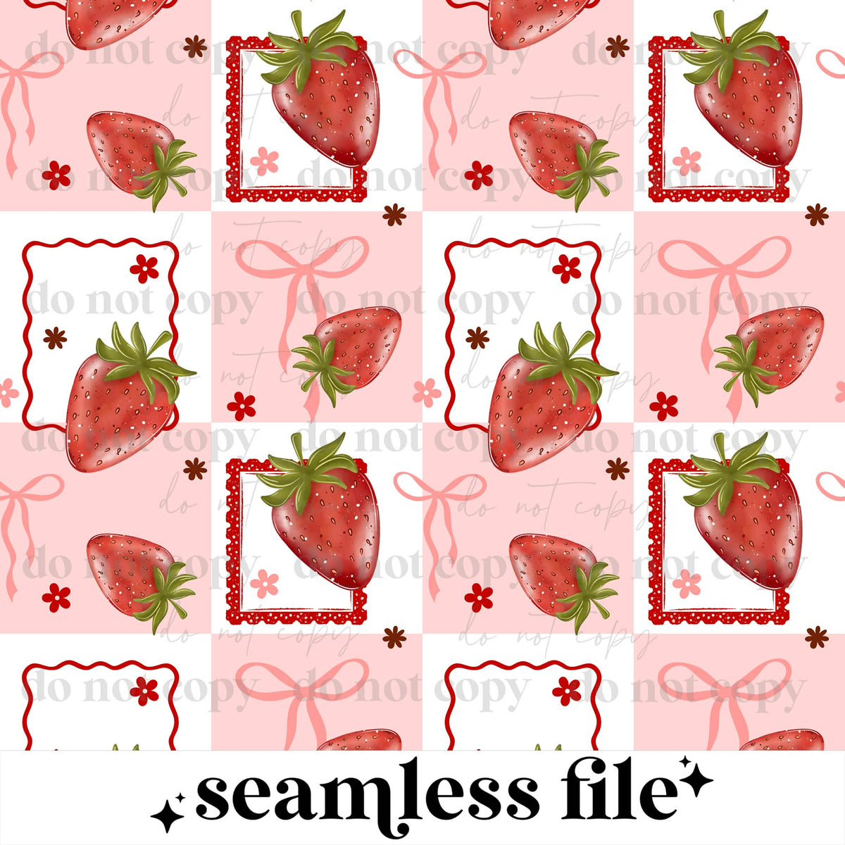 Strawberries Seamless