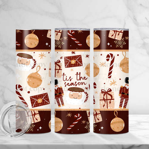 Tis the season nutcracker Tumbler Wrap