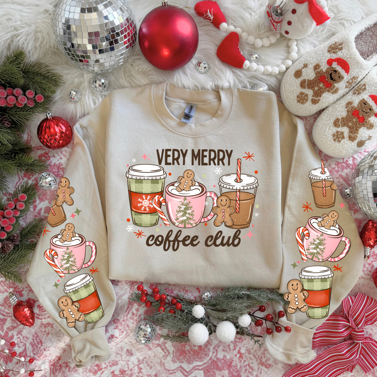 Very Merry Coffee Club w/ Sleeves PNG