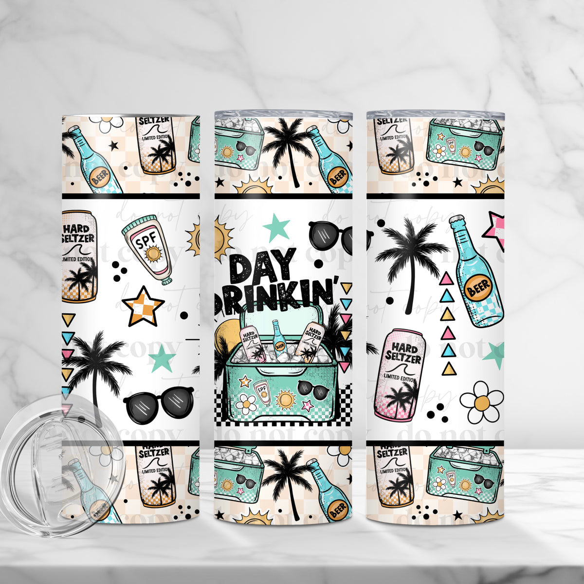 Day Drinkin Tumbler Wrap