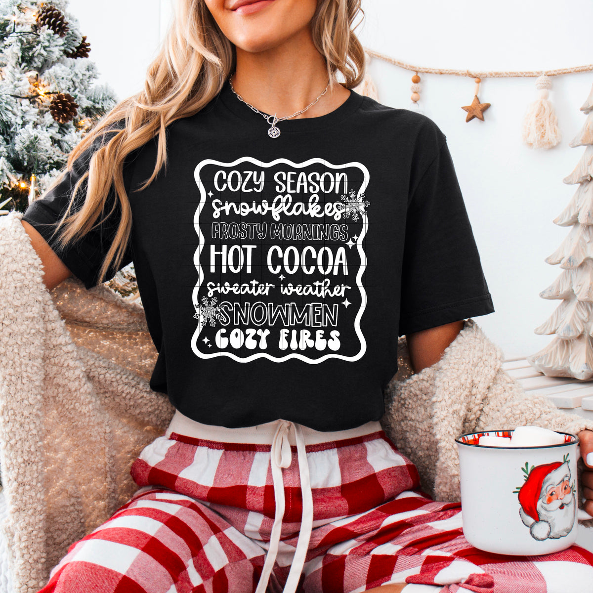 Winter Things List single color PNG