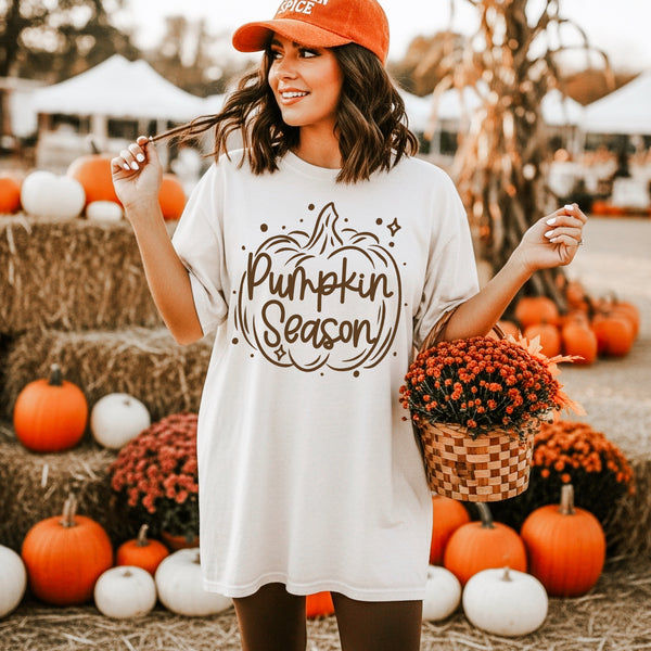 Pumpkin Season Single Color PNG