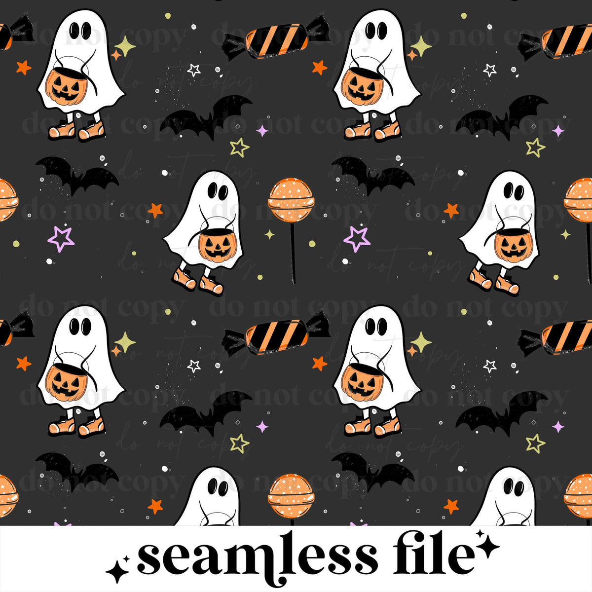 Trick Or Treat Seamless