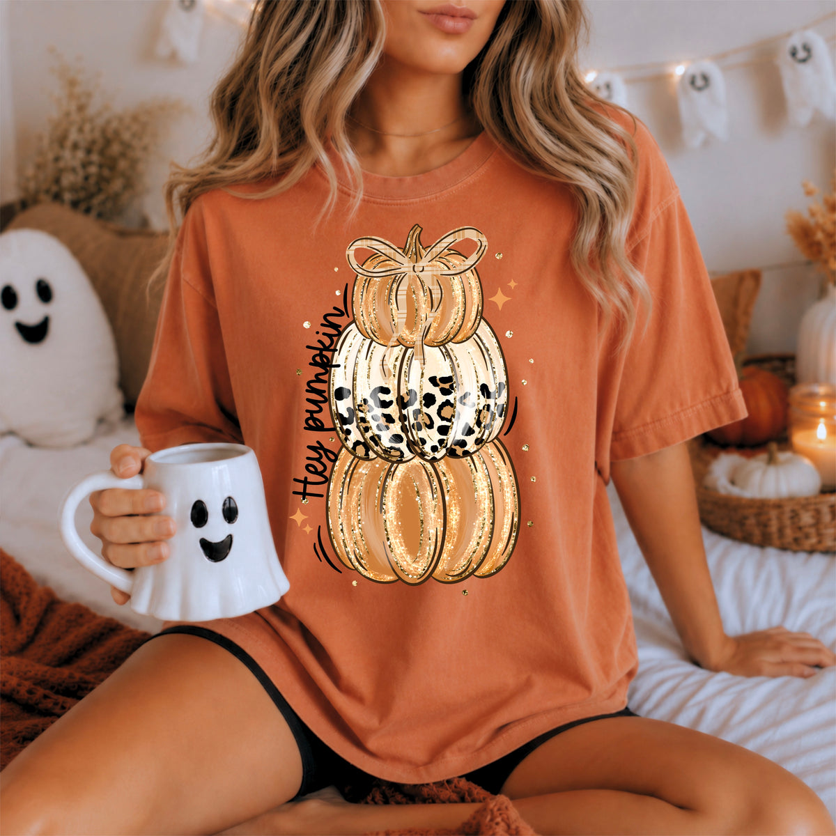 Hey Pumpkin Stacked PNG
