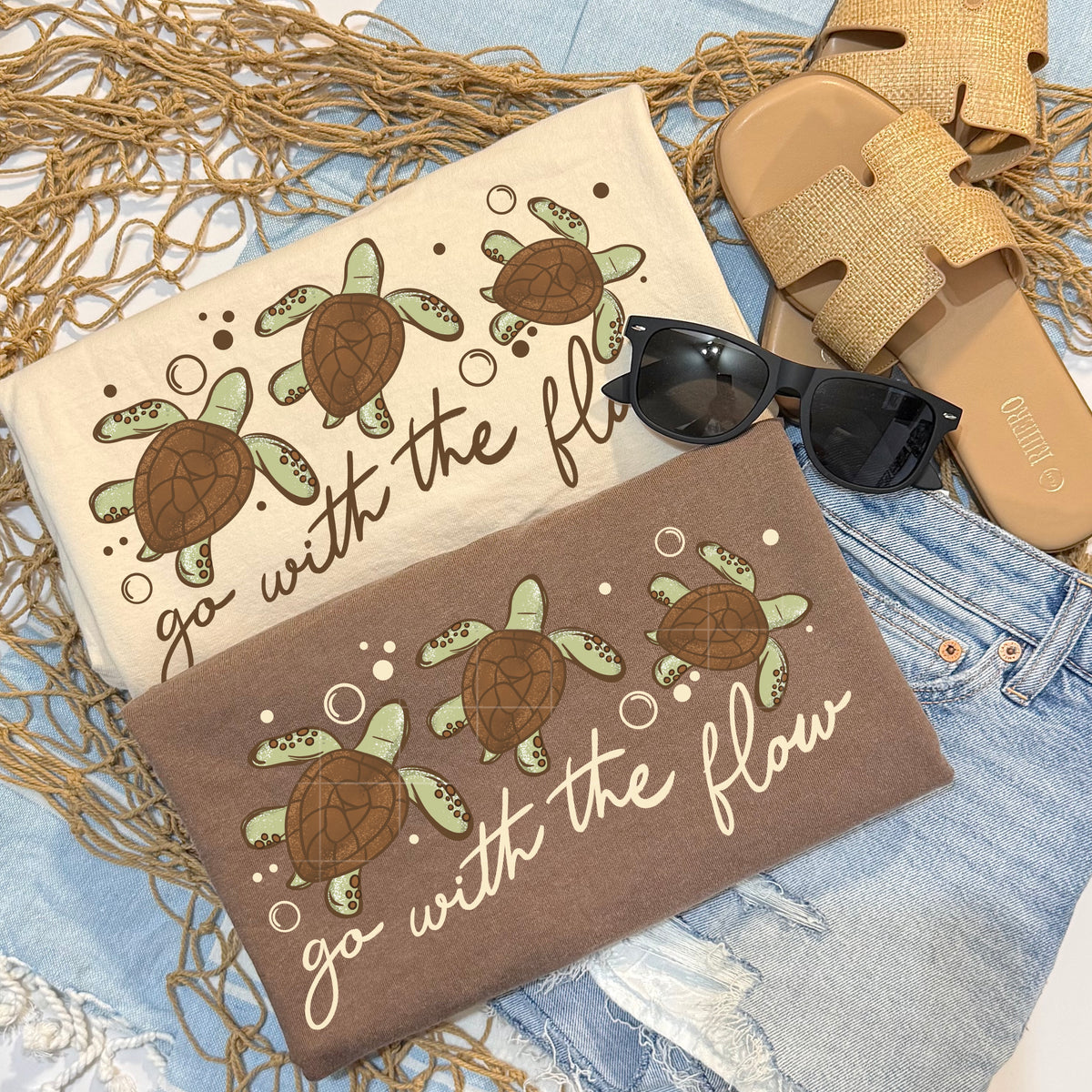 Go with the flow PNG