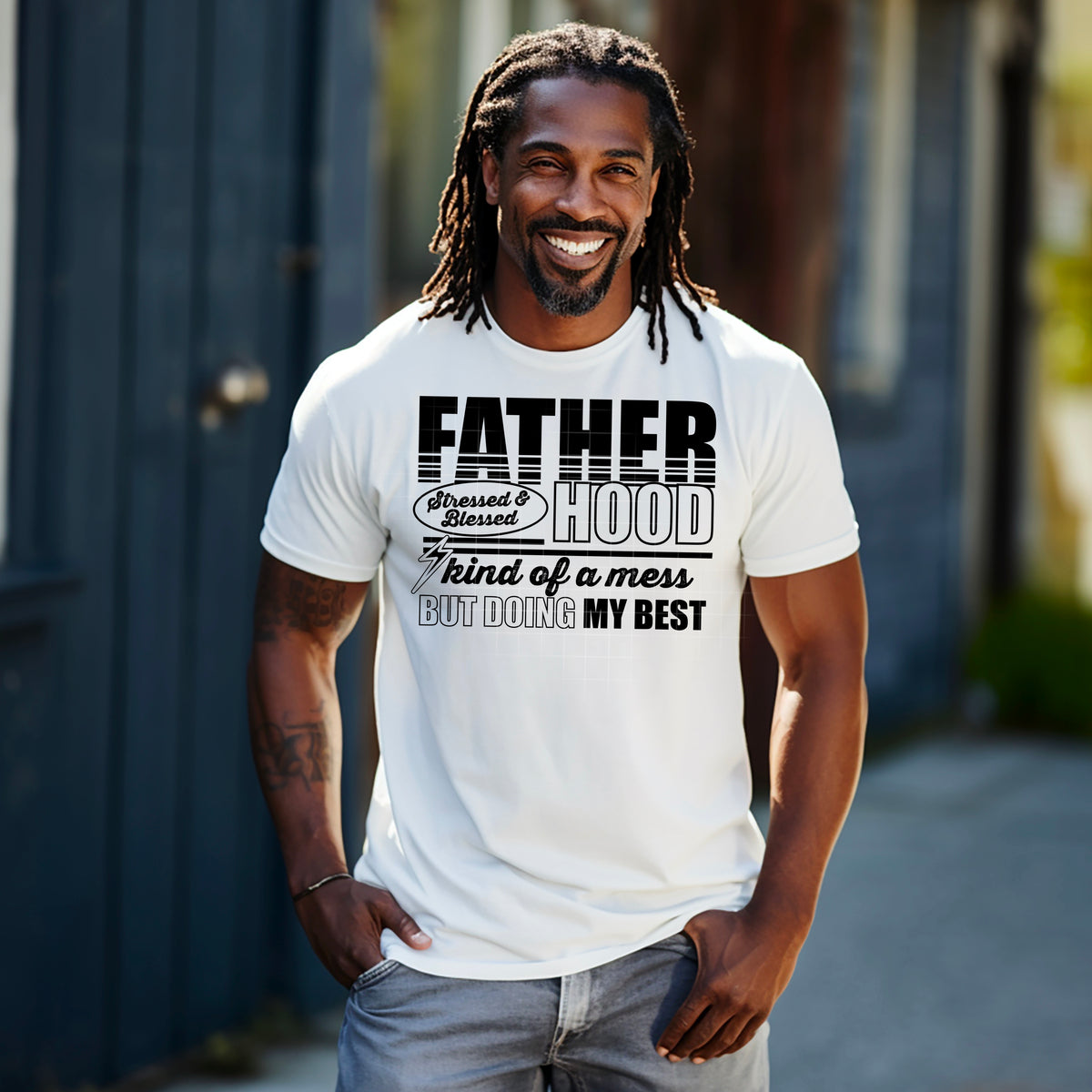 Fatherhood Single Color PNG