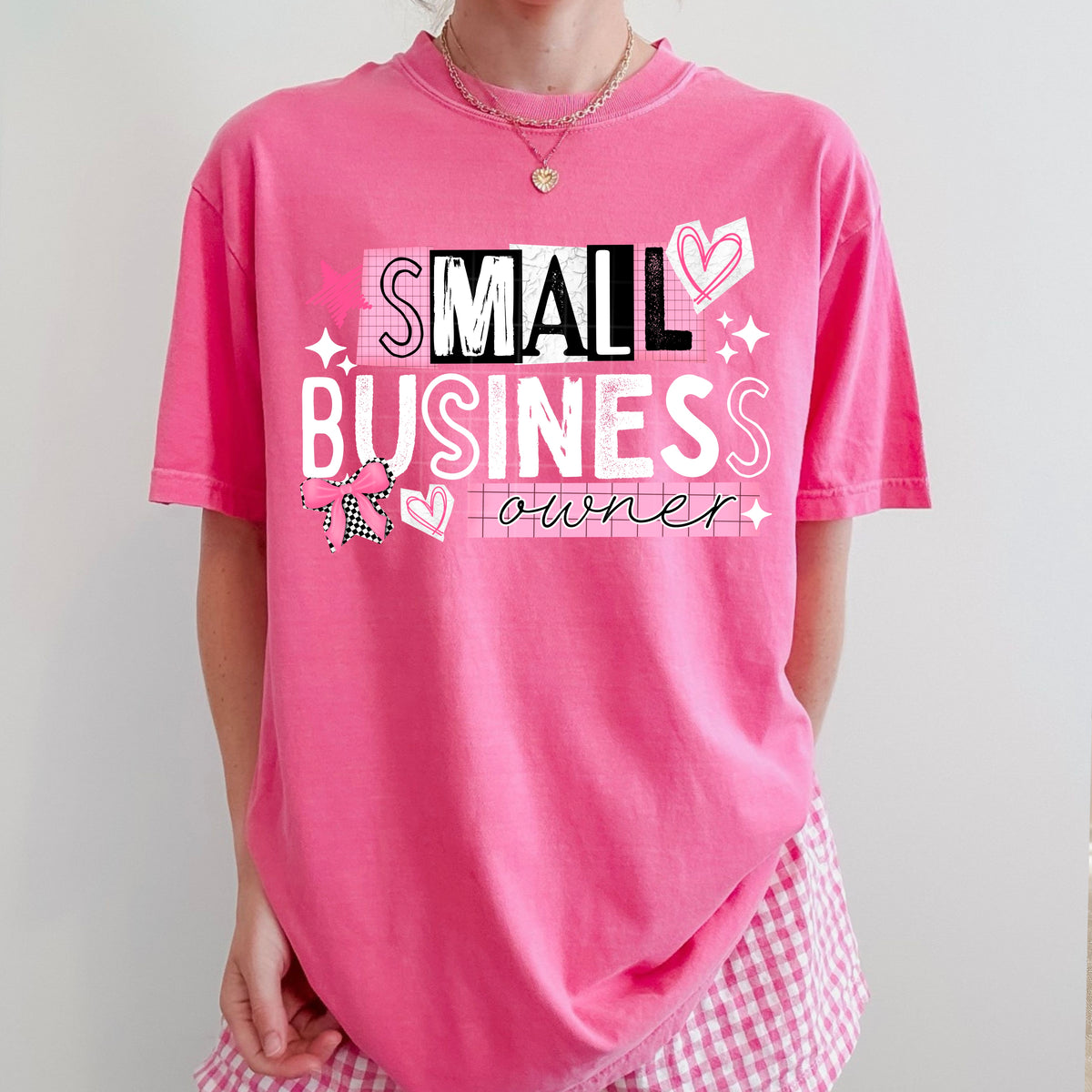 Small Business Pink PNG