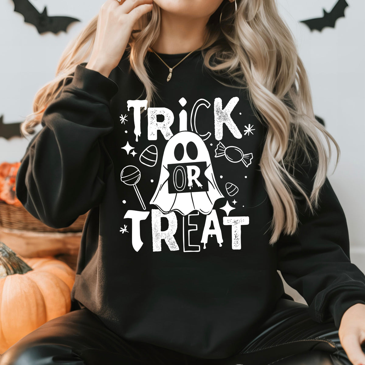 Trick or Treat Single Color PNG