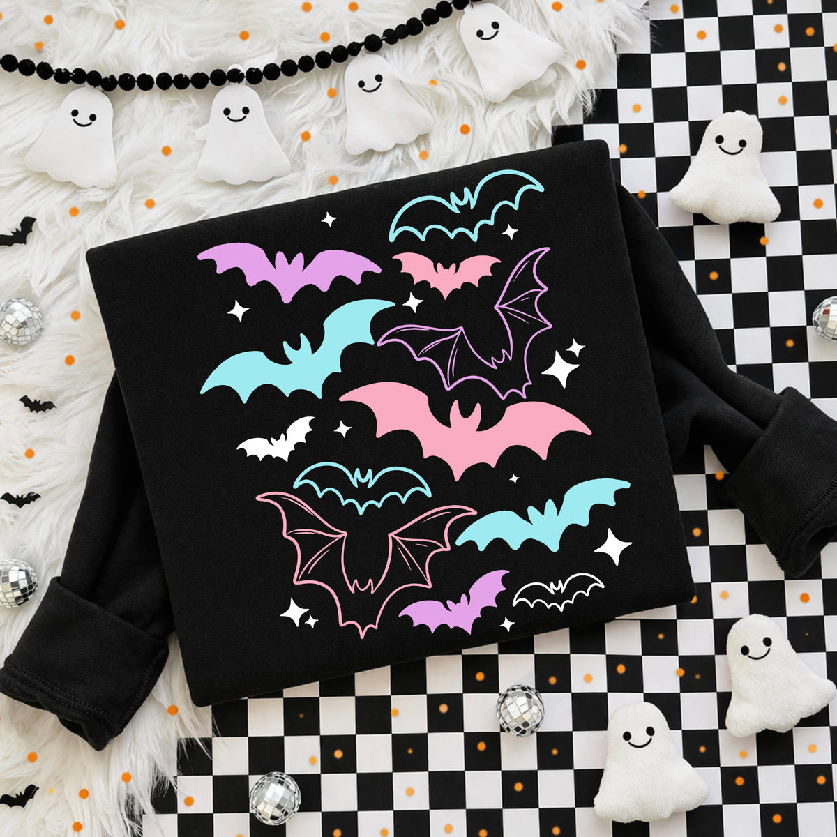 Pastel Bats PNG
