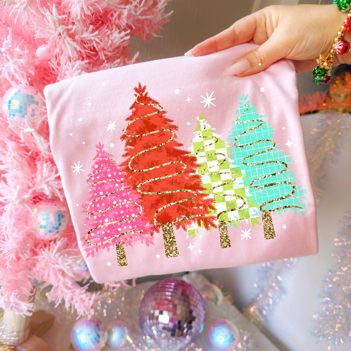 Colorful Trees PNG