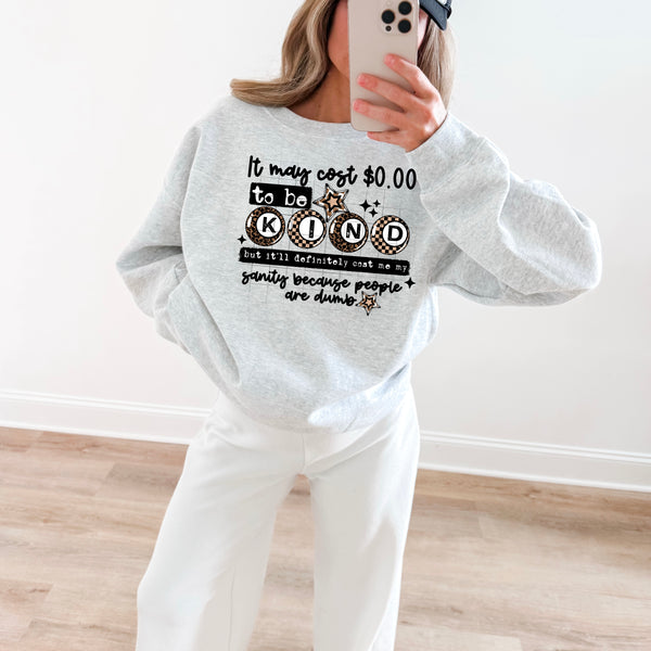 0 dollars to be kind PNG