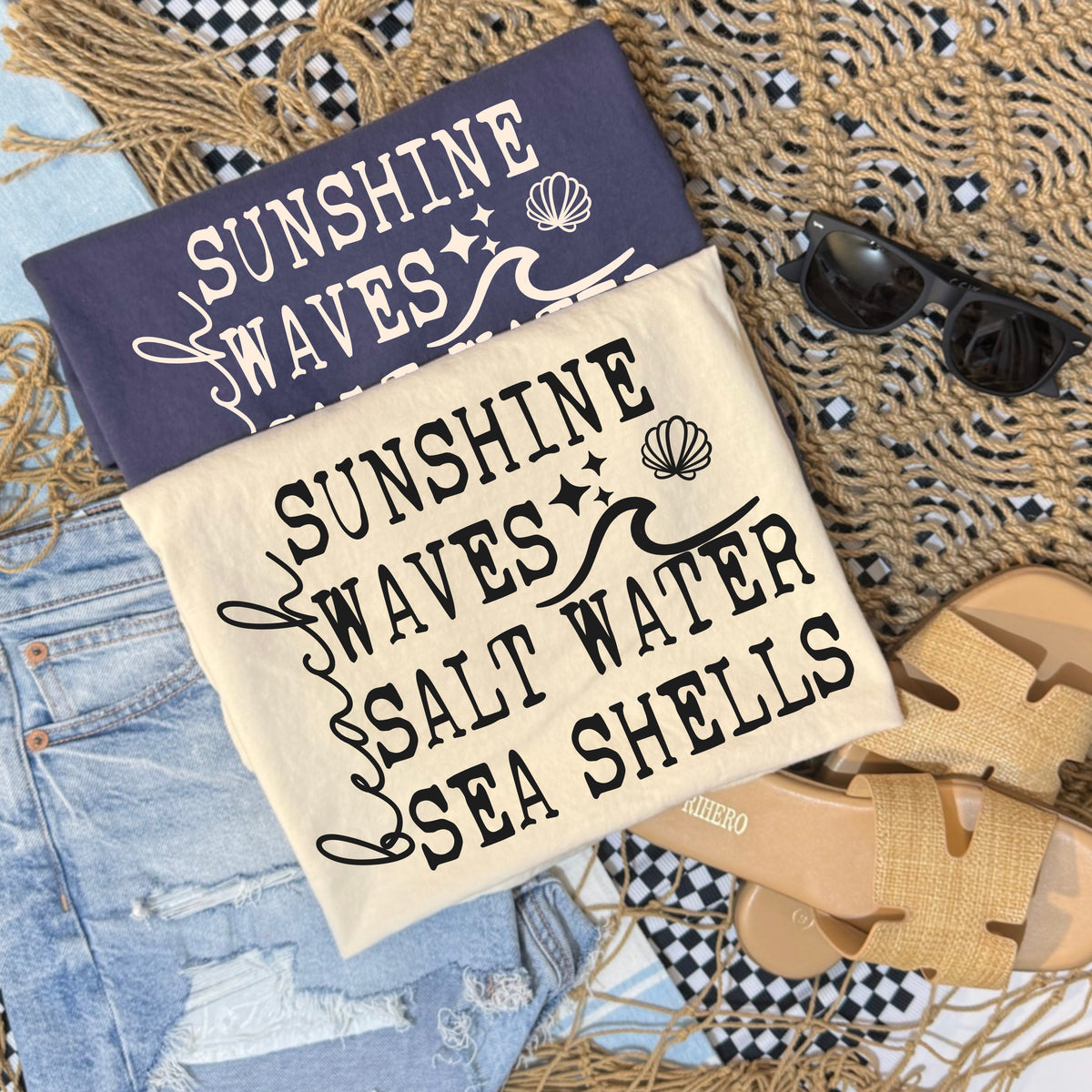 Beach Things Single Color PNG