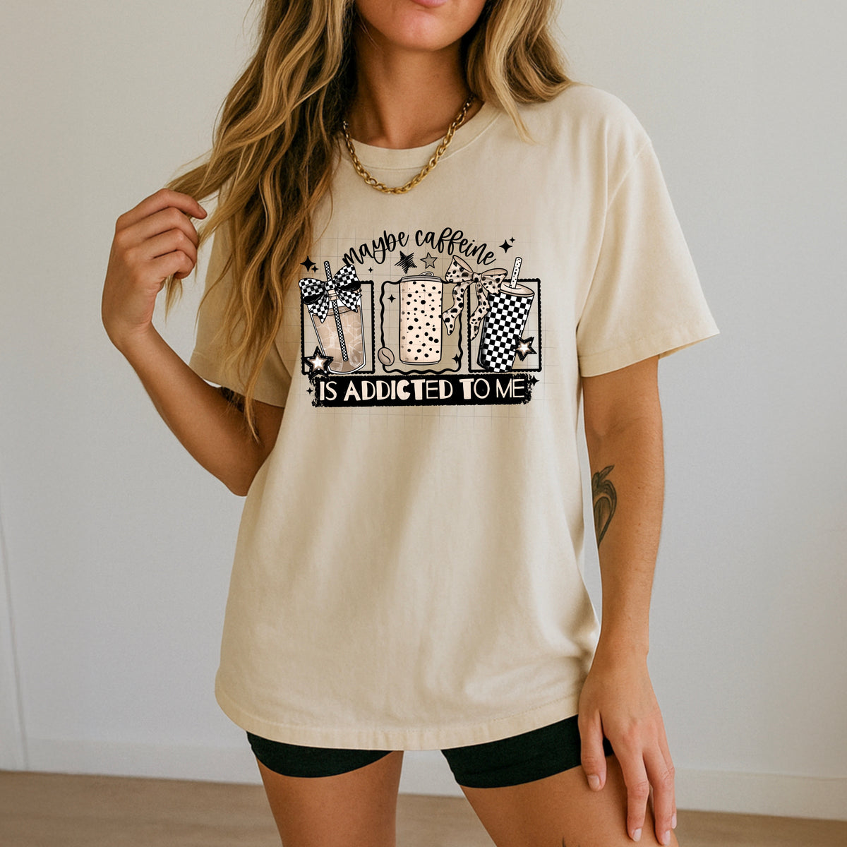 Maybe Caffeine is addicted to me PNG