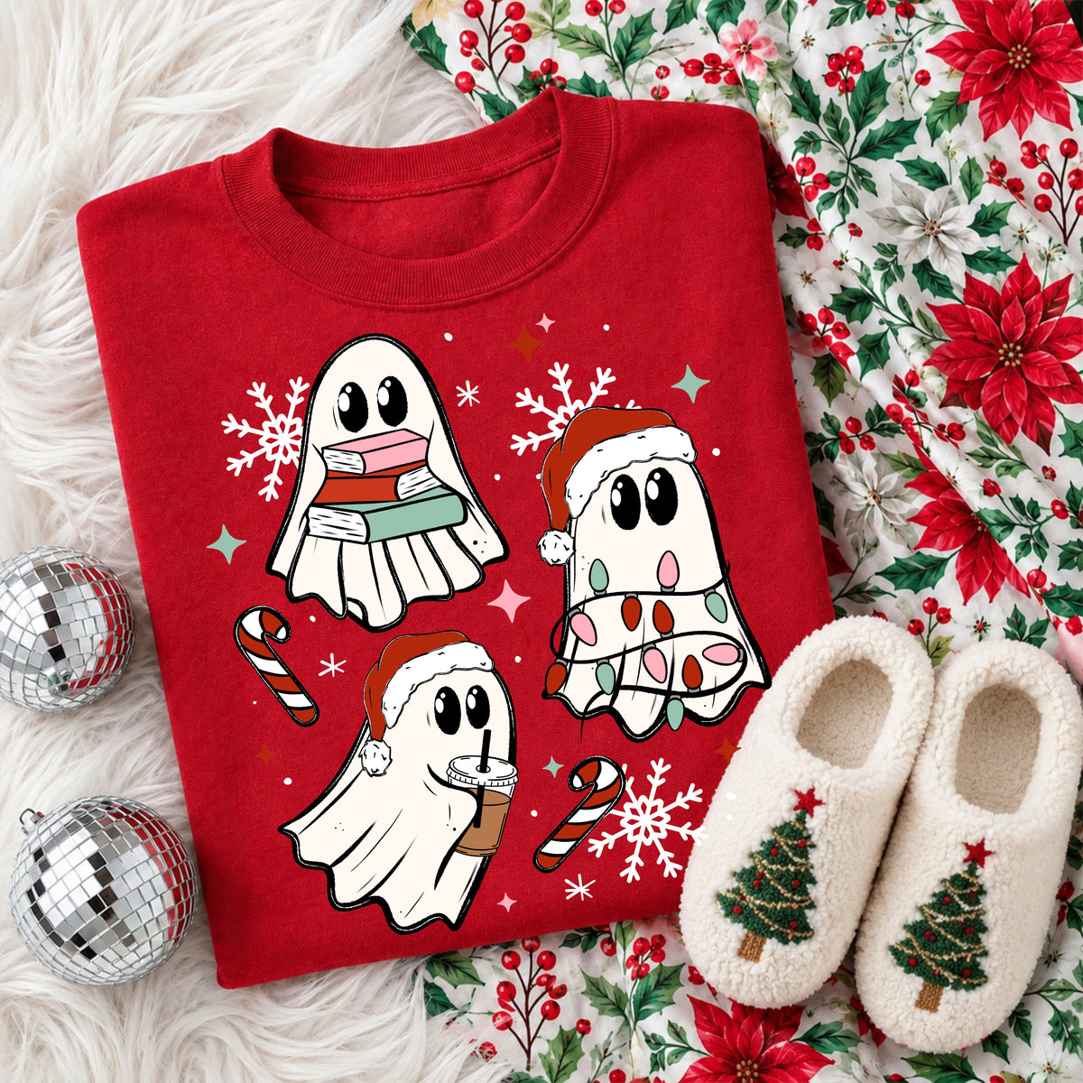 Christmas Ghosties PNG