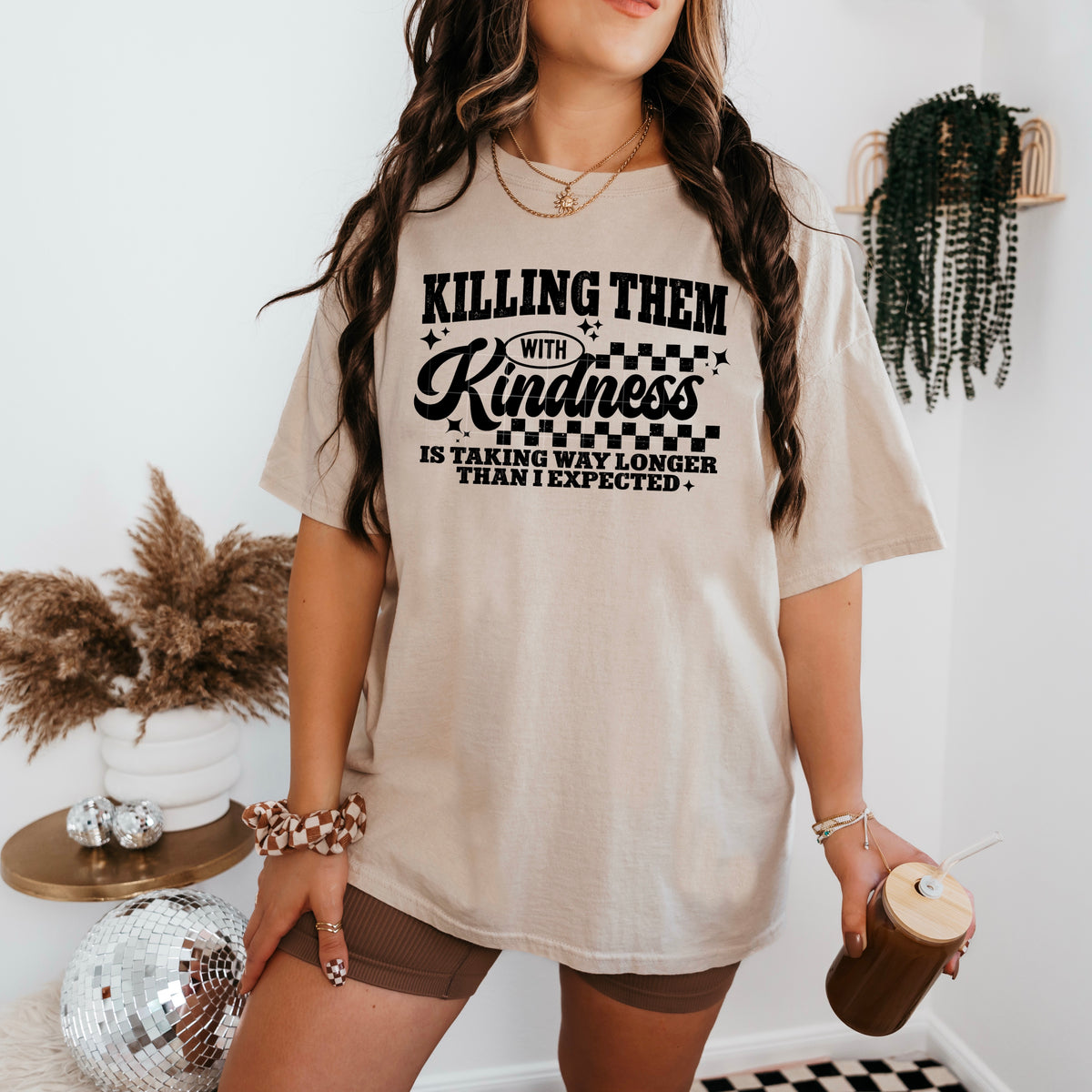 Killing Them With Kindness Single Color PNG