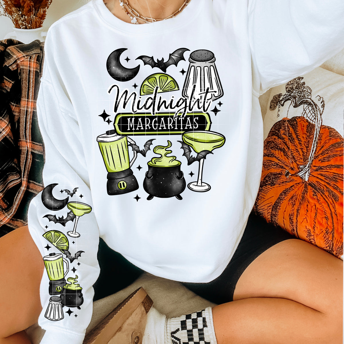 Midnight margaritas w/ Sleeves PNG