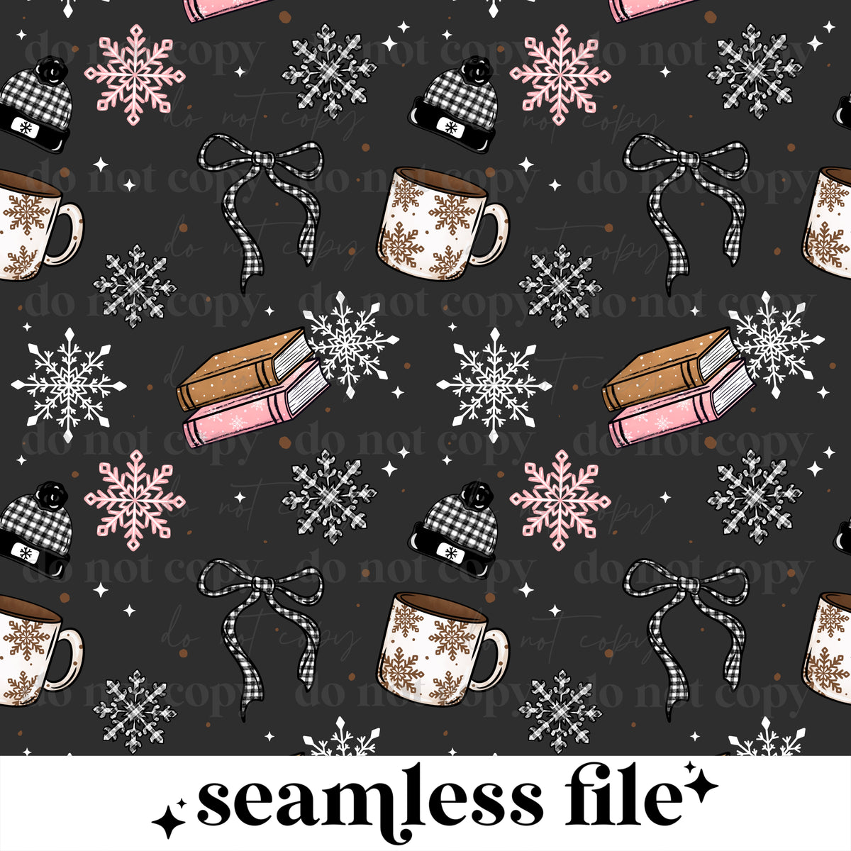 Very Cozy Books Seamless