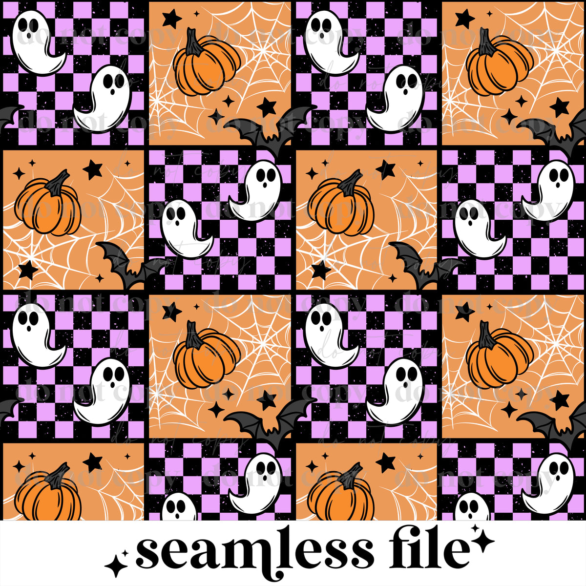 All The Spooky Things Seamless