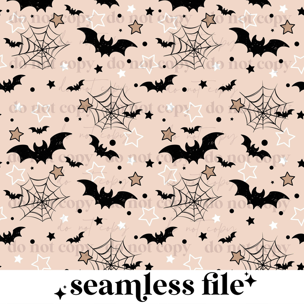 Stars and bats seamless