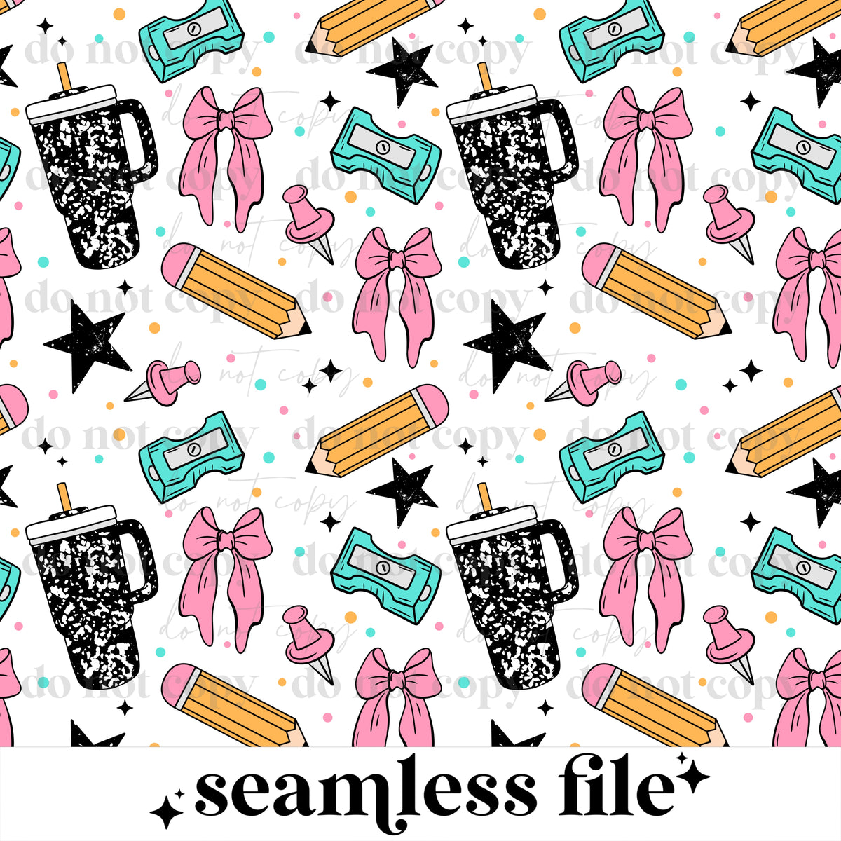 Girl School Seamless