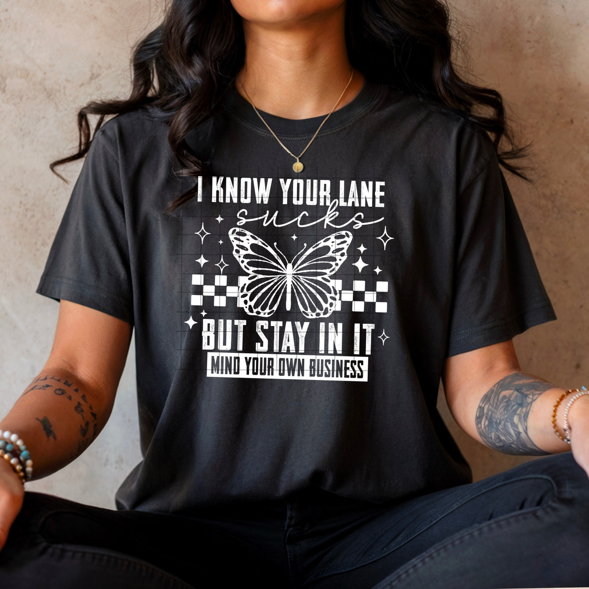 I know your lane sucks Single Color PNG