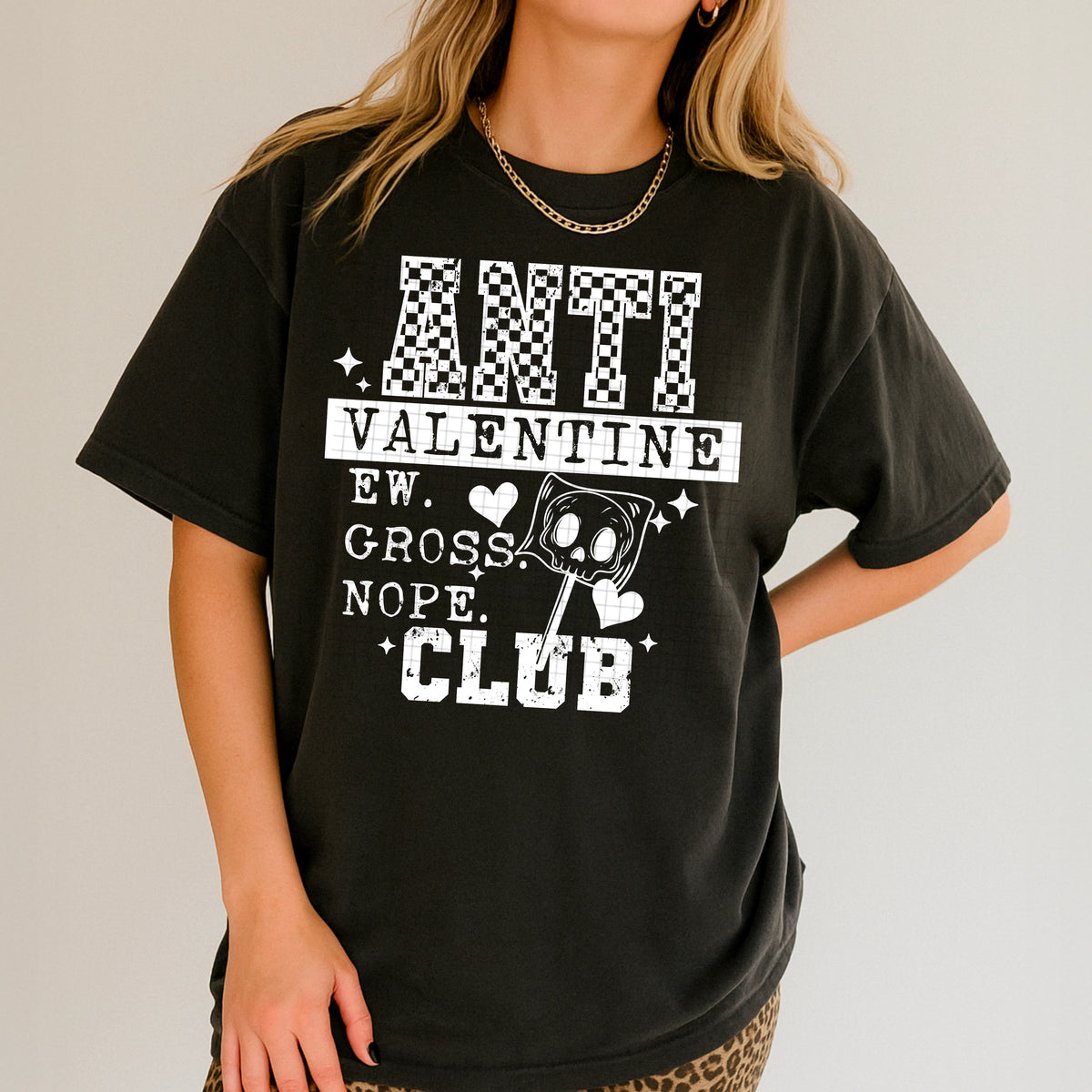 Anti Valentine Single Color PNG