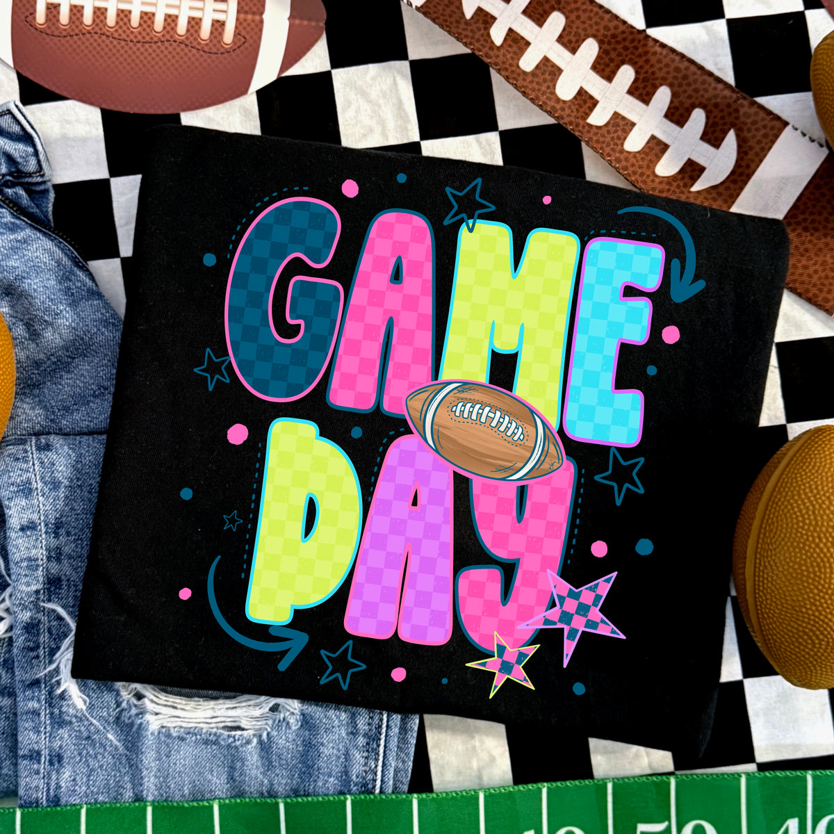 Game Day Colorful PNG