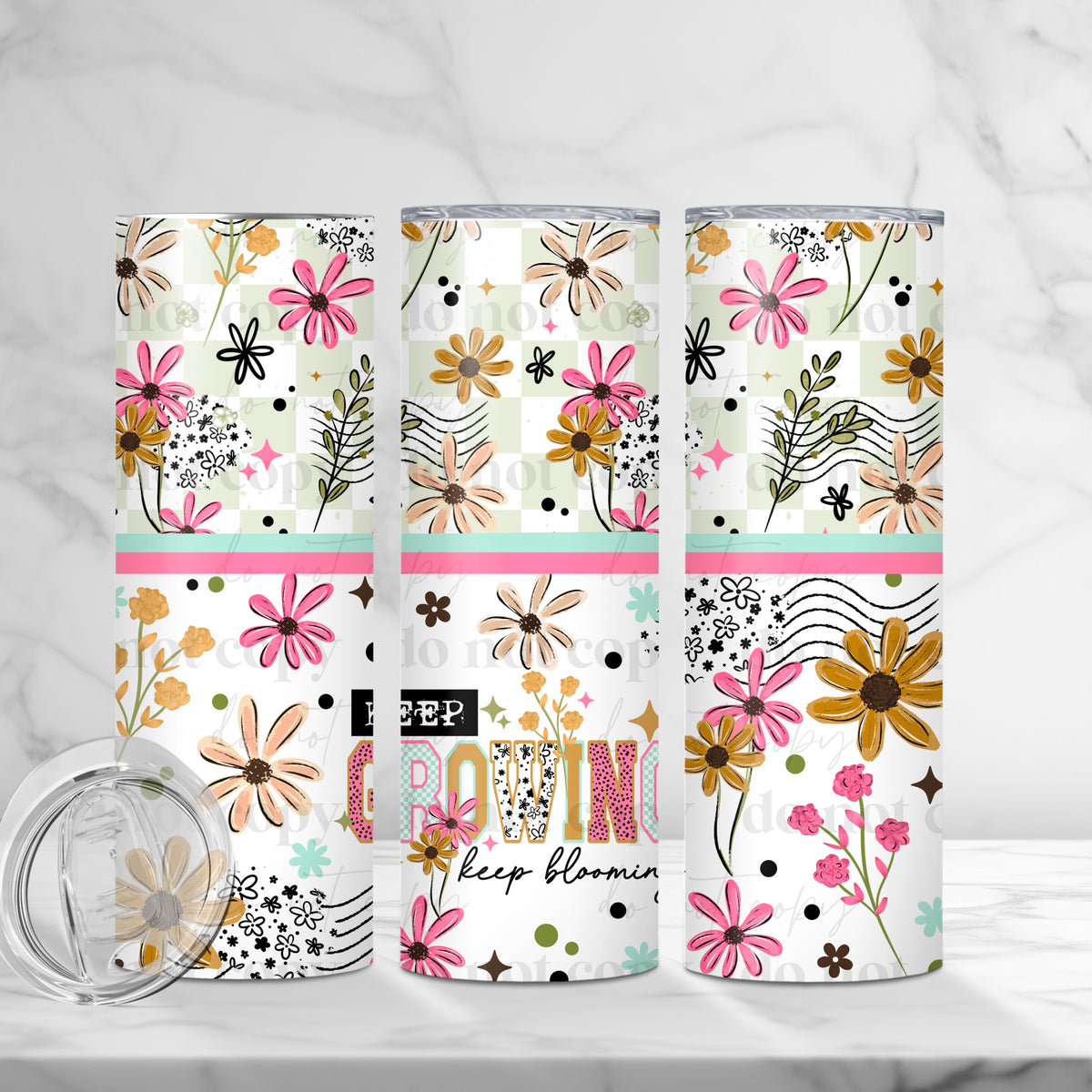 Keep Growing Tumbler Wrap