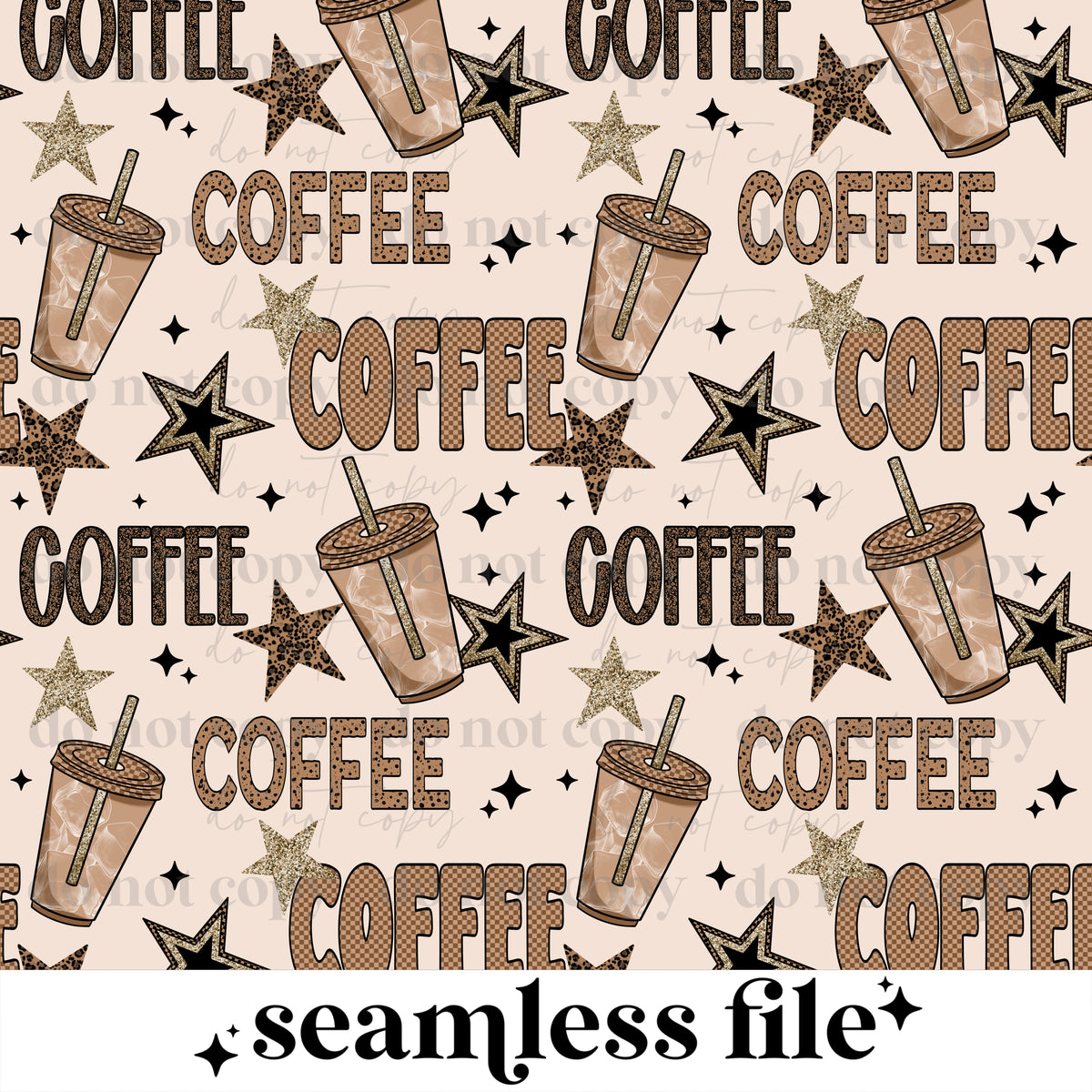 Coffee (hot and iced option) Seamless