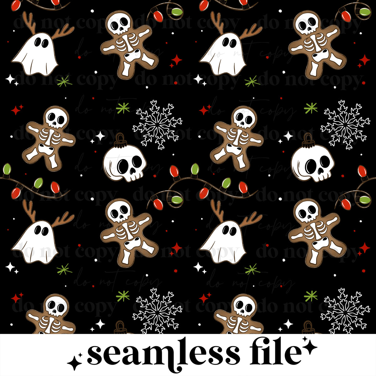 Christmas Spirit Seamless
